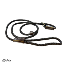 Load image into Gallery viewer, RD Petz Rope Slip Lead Black
