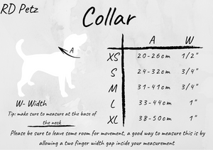 Dog Buckle Collar Size Guide 