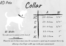 Load image into Gallery viewer, Dog Buckle Collar Size Guide 
