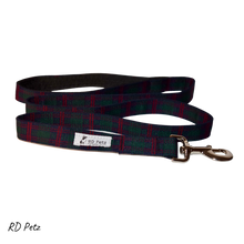 Load image into Gallery viewer,  Dog Lead Green Tartan
