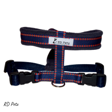 Load image into Gallery viewer, Dog Fleece Harness Gypsy Blue
